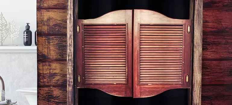 Installing Saloon Door Hinges in Princeton, FL